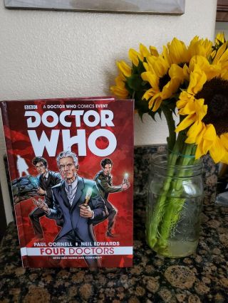 Doctor Who Four Doctors Hardcover Book Paul Cornell And Neil Edwards