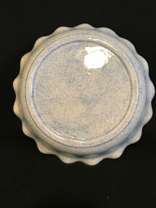 Vintage Hand Made in America Ceramic Pie Plate Pigs 3