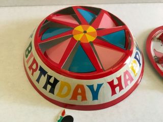 Vintage DISNEYLAND - Happy Birthday Carousel - Cake Topper (c) Walt Disney Productions 5
