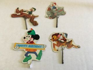 Vintage DISNEYLAND - Happy Birthday Carousel - Cake Topper (c) Walt Disney Productions 6
