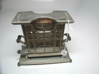 Vintage Antique Universal Landers Frary Clark Toaster W/ Swing Arms No Cord 2