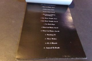 Vintage Roger Waters Amused to Death Song Lyric Book Watching TV Three Wishes 4