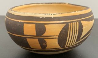 Old Vintage Hopi Indian Bowl Pot - 5 1/2”