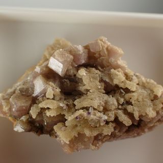 Apatite,  Baryte,  Fluorite On Quartz Rare Locality Sauberg,  Germany