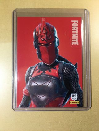 Panini Fortnite Series 1 - Red Knight Legendary Outfit Trading Card 285