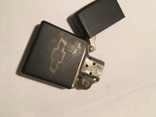 Black Chevy Zippo Lighter 4