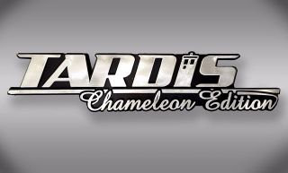 Tardis Chameleon Edition Dr Who Car Emblem - Chrome Plastic Not A Decal/sticker