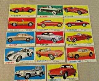 1961 TOPPS SPORTS CARS CARDS - 47 Cards 3
