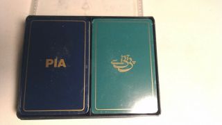 Pia Pakistan International Airlines 2 Deck Playing Cards Vintage