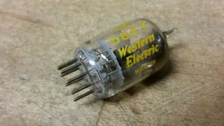 Test Great Western Electric Jw 5847 F/ Old Vintage Ham Radio Tube Audio Amp