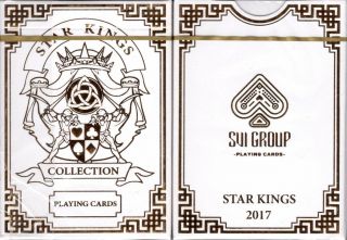 Star Kings Light Playing Cards Poker Size Deck Spcc Custom Limited Edition