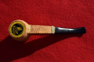 Vintage H&B Irvin S Cobb Square Shank Corn Cob Pipe Bent Toasted & Broken In 4