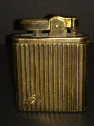 Vintage Crown Musical Lighter,  Music Box And Lighter Are In