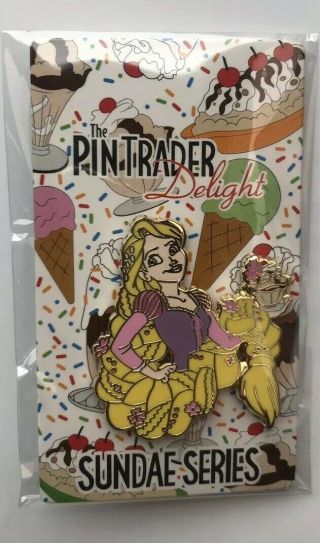 Disney Dsf Dssh Tangled Princess Rapunzel Pin Traders Delight Le 400 Ptd Gwp