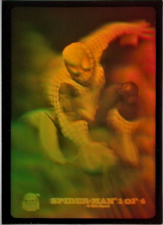 1994 Marvel Universe 4 Card 3 - D Hologram Set
