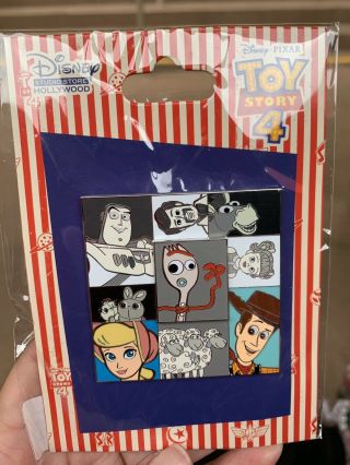 Dsf Dssh Toy Story 4 Character Block Pin Le 400