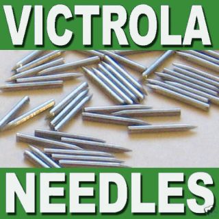 100 Loud - Tone Victrola Record Needles For Vintage Phonograph Gramophones