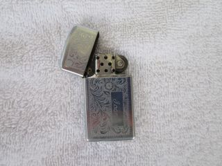 Custom [zippo Lighter] With [joan] Engraved Signature Bradford Pa