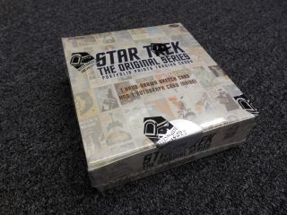 Star Trek The Series Tos Portfolio Prints Box W Sketch & Auto