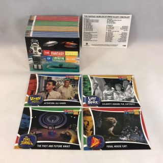 The Fantasy Worlds Of Irwin Allen Complete Card Set Time Tunnel,  Lost In Space