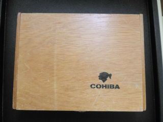 Cohiba Cigar Box Empty - Wood