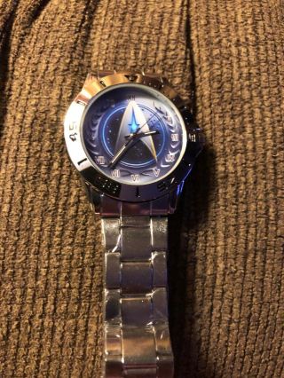 Great Gift For That “star Trek” Fan With This Stainless Steel Watch