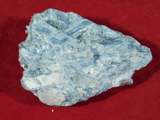 A 100 Natural Light Blue Paraiba Kyanite Crystal Cluster With Quartz 127gr E