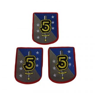 Babylon 5 Tv Series Army Of Light Sword & Shield 2 1/2 " Tall Set Of 3 Patches