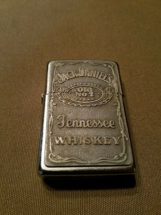 2004 Jack Daniels Tennessee Old No.  7 Whiskey Zippo Cigarette Lighter
