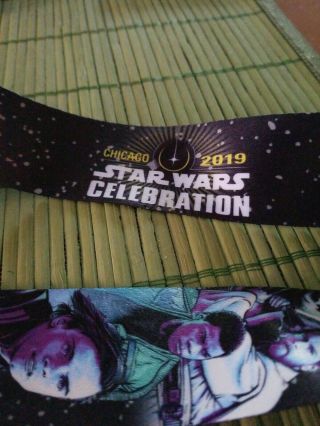 Star Wars Celebration Chicago 2019 Exclusive - Swcc Light Dark Side Lanyard