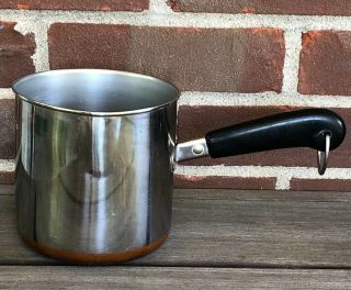 Revere Ware 1801 Measuring 5 Cup 1 1/2 Quart Pour Spout Copper Bottom