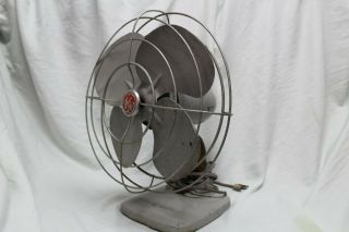 Vintage General Electric Ge Oscillating Antique Fan 10 " Usa 1950 