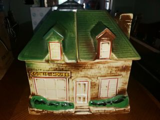 1958 Mccoy Pottery The Cookie House Vintage Cookie Jar (cl)