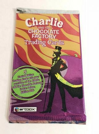 Dvd Deluxe Pack 5 Card Exclusive Set Charlie And The Chocolate Factory