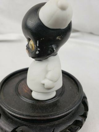 Antique 1920s Oscar Hitt Snowflake 1920s Black Americana Figurine,  Germany 3
