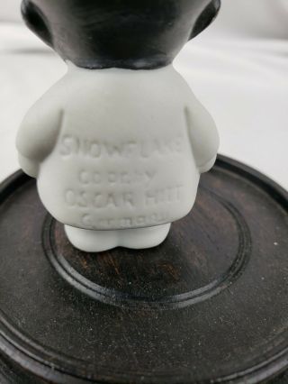 Antique 1920s Oscar Hitt Snowflake 1920s Black Americana Figurine,  Germany 5