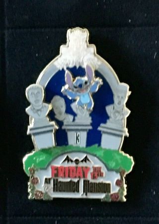 DISNEY’S LE 1500 HAUNTED MANSION FRIDAY THE 13th PIN SET.  2007.  HARD TO FIND 6