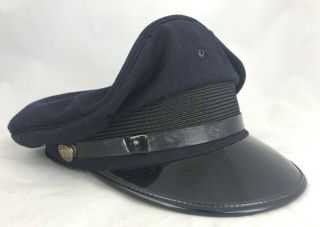 Vintage 1930 ' s Bus Driver Uniform Cap Hat Size 6 7/8 2