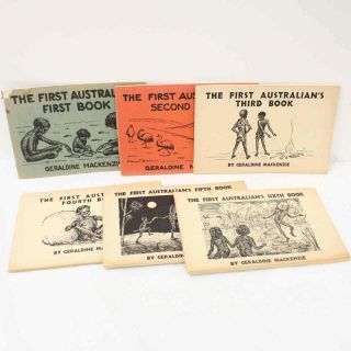 Vintage 1950s The First Australian’s Book Set: Six Books 913