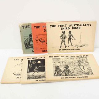 Vintage 1950s The First Australian’s Book Set: Six Books 913 3