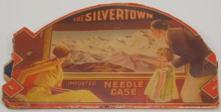 Vintage Silvertown Sewing Needle Case Card Book