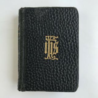 Vintage Catholic Book Pocket Size The Key Of Heaven 1914 Antique Prayer Devotion