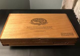 Padron Cigars 7000 Wood Cigar Box 12 1/2 X 7 X 2” Large