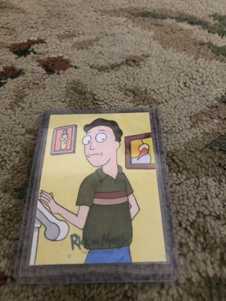 Rick And Morty Trading Cards Season 2 Sketch Mr.  Poopy Butthole Appearance