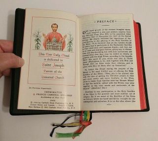 Saint Joseph Daily Missal 1961 Revised Edition Protective Cover Inserts
