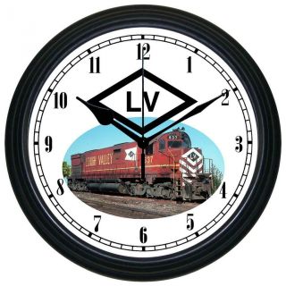 Lehigh Valley Railroad Wall Clock