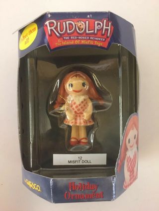 Enesco Rudolph Ornament Misfit Doll