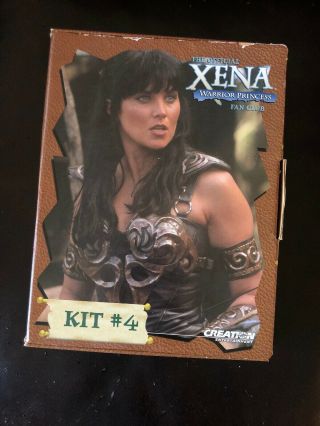 Xena Warrior Princess Fan Club Kit 4