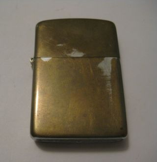 Old Vintage Zippo Lighter Pat.  Pend.  2517191 Early Zippo Years 1950 - 1977