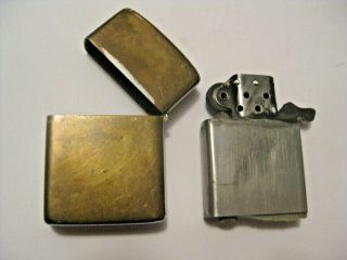 OLD VINTAGE ZIPPO LIGHTER PAT.  PEND.  2517191 EARLY ZIPPO YEARS 1950 - 1977 5